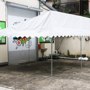 GKテント　片流れ　2K x 3K(5.4m x 3.6m )